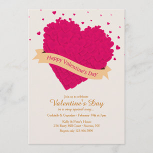 Invitation de la Saint-Valentin 2