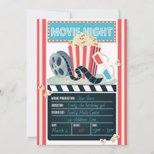 Invitation de la soirée cinéma