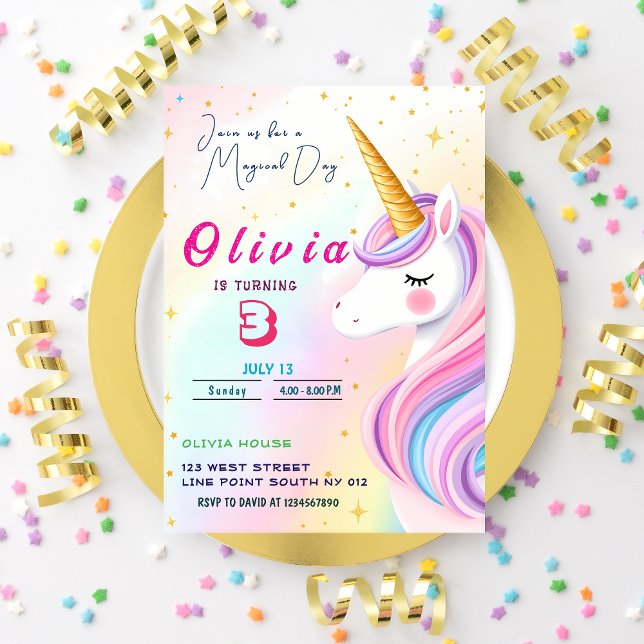 Invitation de la soirée d'anniversaire de l'Unicor (Créateur téléchargé)