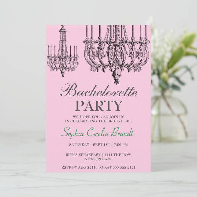Invitation de la Soirée des Chandeliers (Debout devant)