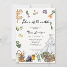 Invitation de l'agriculteur à la douche nuptiale