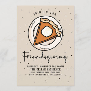 Invitation de l'Ami, tarte Citrouille - Thanksgivi