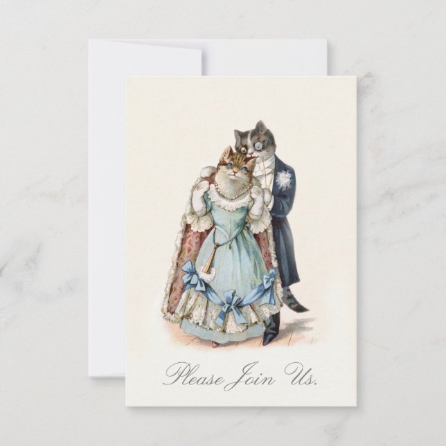 Invitation de l'anniversaire du Mariage d'art de c (Devant)