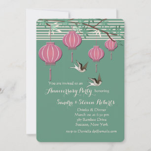 Invitation de lanternes