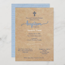 Invitation de l'Apôtre