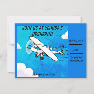 Invitation de l'avion vers le haut