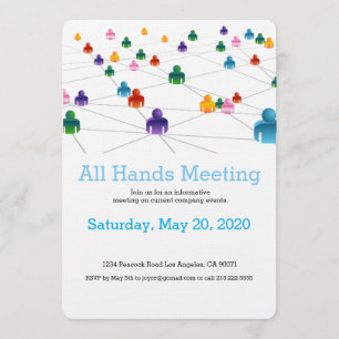 Invitation de l'équipe du réseau d'affaires