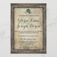 Invitation de leurre de pêche à cadre rustique