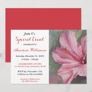 Invitation DE L'ÉVÉNEMENT DE PARTI BON VOYAGE