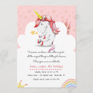 Invitation de licorne