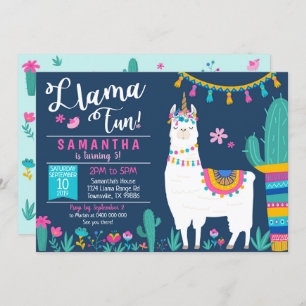 Invitation de Llamacorn - Invitation de Llamacorn 