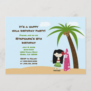 Invitation de Luau