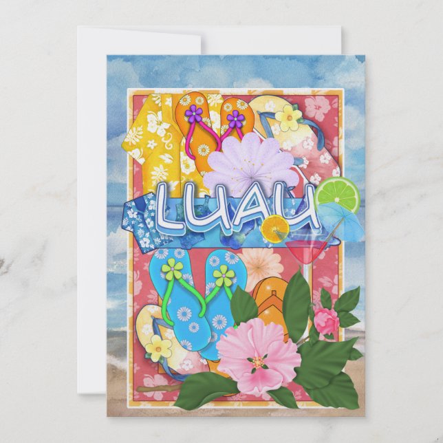 Invitation de Luau par SRF (Devant)