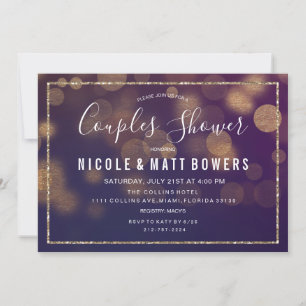 Invitation de Lumières de Mariage