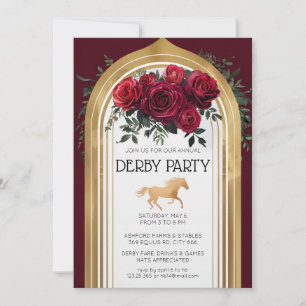Invitation de luxe au Derby du Kentucky Arche doré