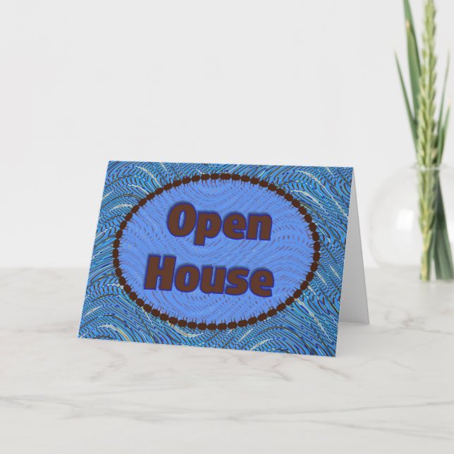 invitation de maison ouverte (Devant)