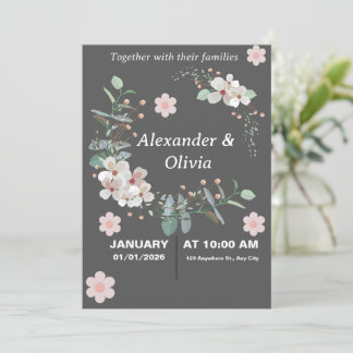 Invitation de mariage