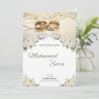 Invitation de mariage