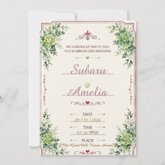 invitation de mariage