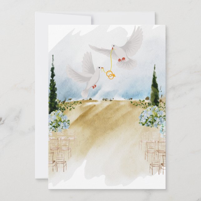 Invitation de mariage (Devant)