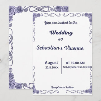 Invitation de mariage