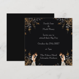 Invitation de mariage à personnaliser