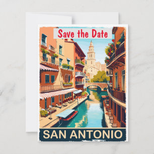 Invitation de mariage chaleureuse de San Antonio R