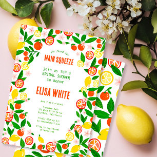 INVITATION DE MARIAGE Citrus Summer Bright MAIN SQ