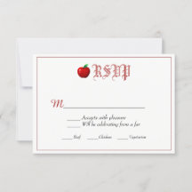 Invitation de mariage de conte de fées