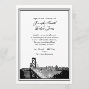 Invitation de mariage de destination de San Franci