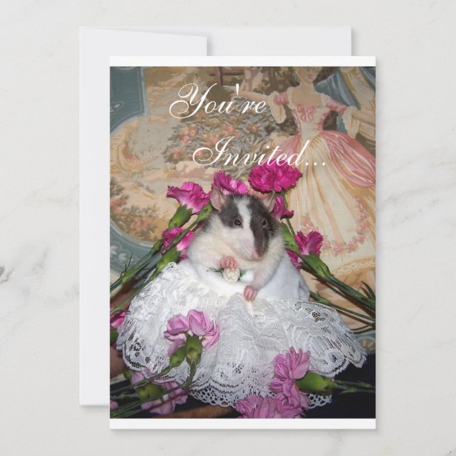 Invitation de mariage de Trudy Rat (Devant)