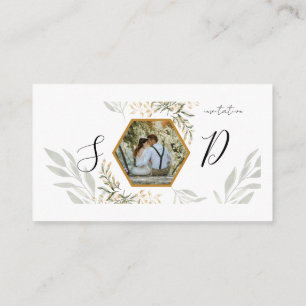 Invitation de mariage élégante conçue pour célébre