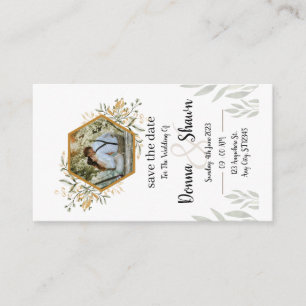 Invitation de mariage élégante conçue pour célébre
