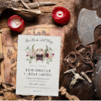 Invitation de mariage élégante Viking