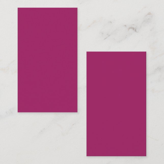 Invitation de mariage en bloc couleur gras - Magen (Devant / Derrière)