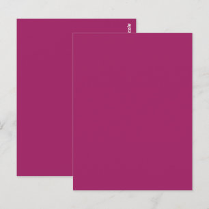 Invitation de mariage en bloc couleur gras - Magen