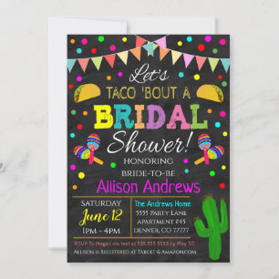 Invitation de mariage Fiesta
