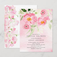 Invitation de mariage floral Fleurs printanières