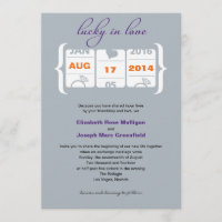 Invitation de mariage machine à sous
