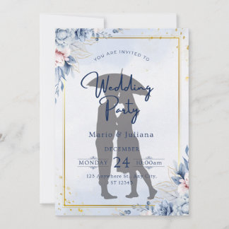 invitation de mariage minimaliste