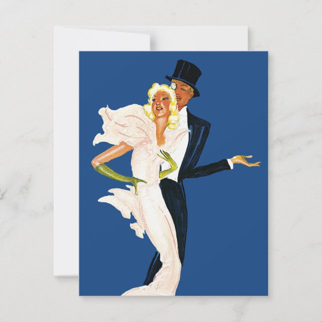 Invitation de mariage moderne Amour et Romance de  (Devant)