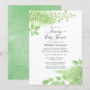 Invitation de mariage ou de baby shower sur le thè