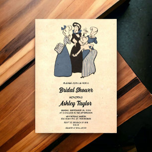 Invitation de mariage sur le thème de la bande des