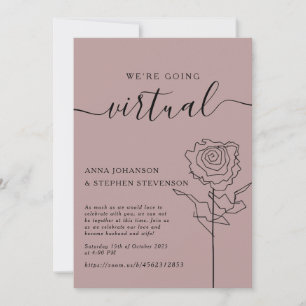 Invitation de mariage virtuelle