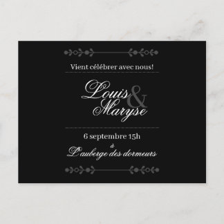 Invitation de mariages | Faire-part