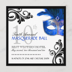 Invitation de mascarade
