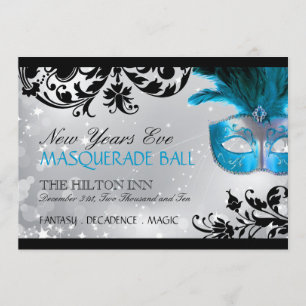 Invitation de mascarade