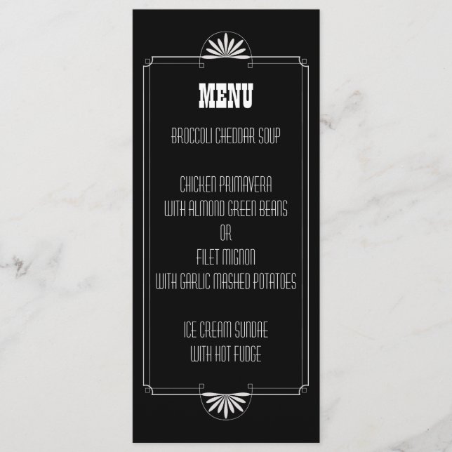 Invitation de menu de mariage de billet de théâtre (Devant)