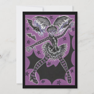 Invitation de Miss Ado Halloween