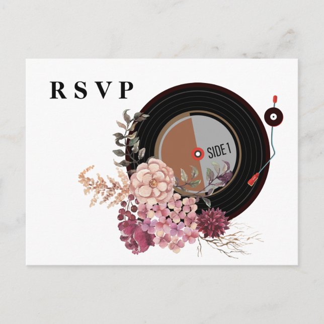 invitation de musique adulte rsvp (Devant)